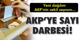 AKP`ye sayı darbesi