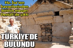 Hz.İsa`nın havarisinin mezarı bulundu 