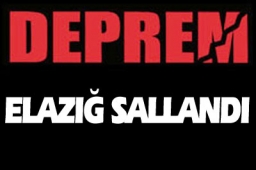 Elazığ`da deprem! 