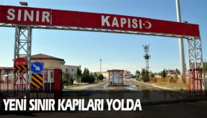 Yeni sınır kapıları yolda 
