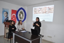 AYSEL GÖNCÜ; KADINA ŞİDDETE KARŞI ÜYELERİMİZİ BİLGİLENDİRİYORUZ